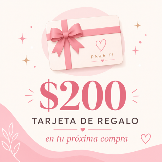 Tarjeta de regalo de $200 MXN