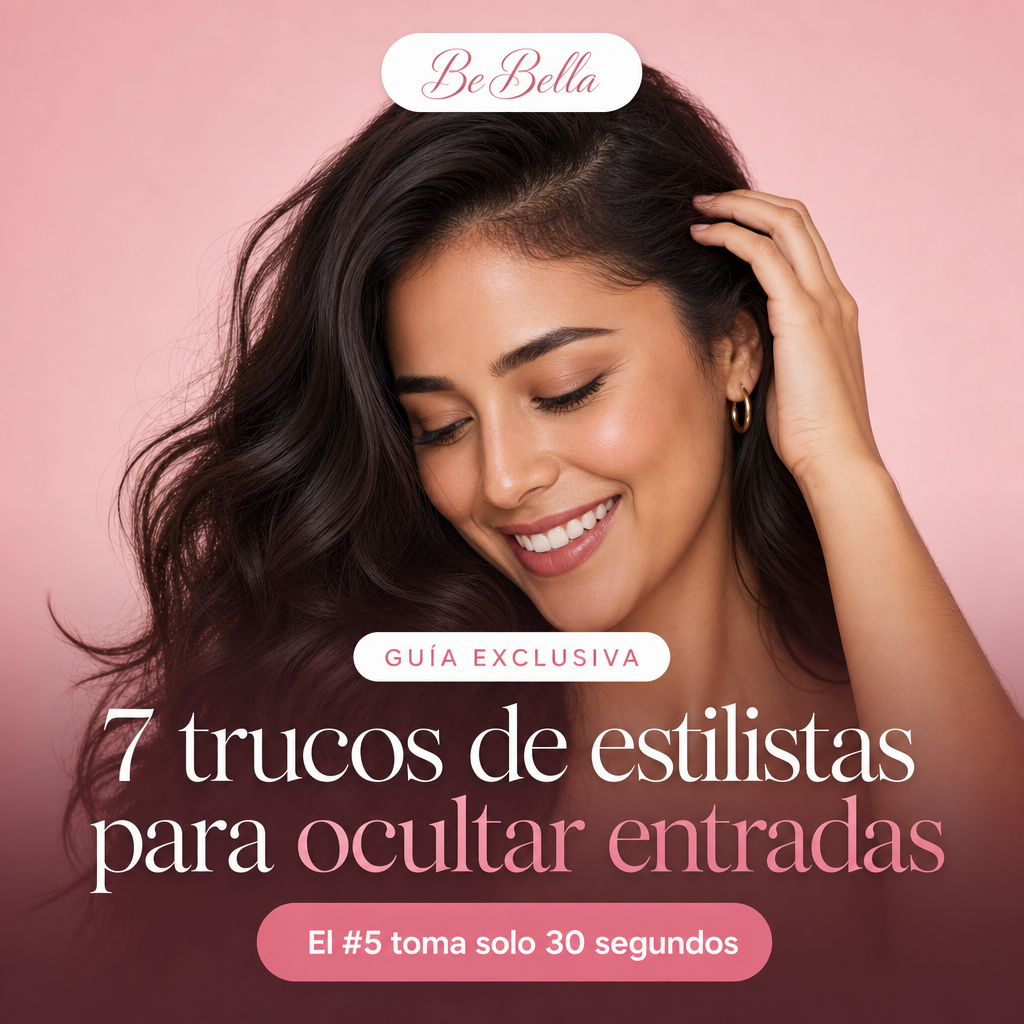 Guía: 7 trucos de estilistas para ocultar entradas