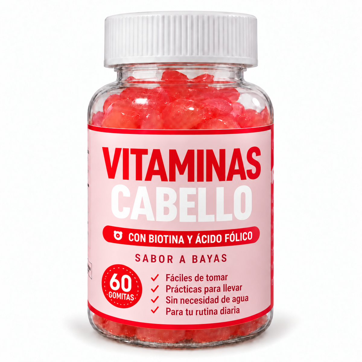 Vitaminas para un Cabello Fuerte y Saludable