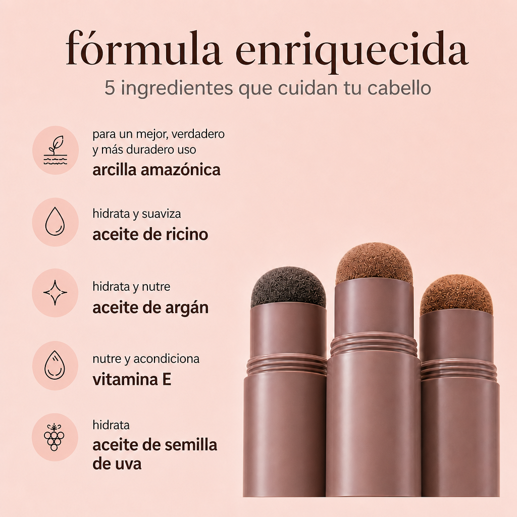 Stick Corrector de Canas y Línea del Cabello
